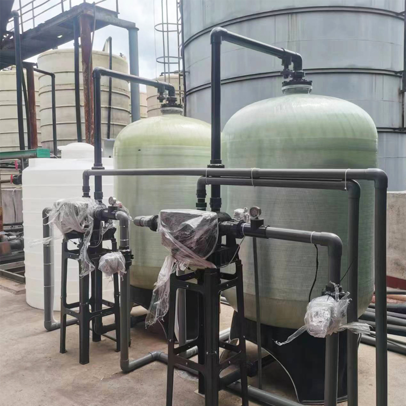 貴州福泉市化工廠30噸/時軟化水設備